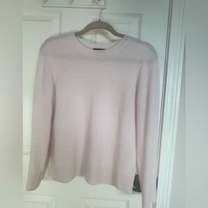 Quince Mongolian Cashmere Sweater - light pink